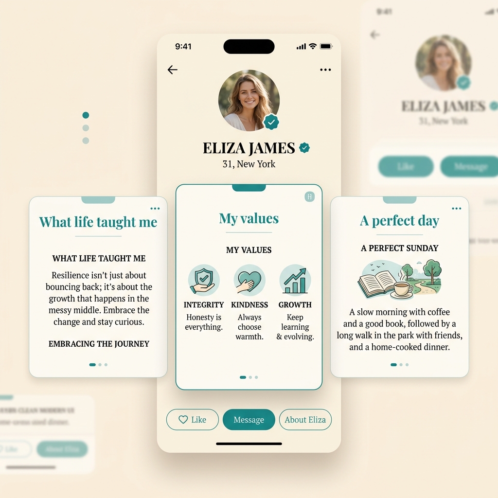 Profiles That Tell Your Real Story Mockup